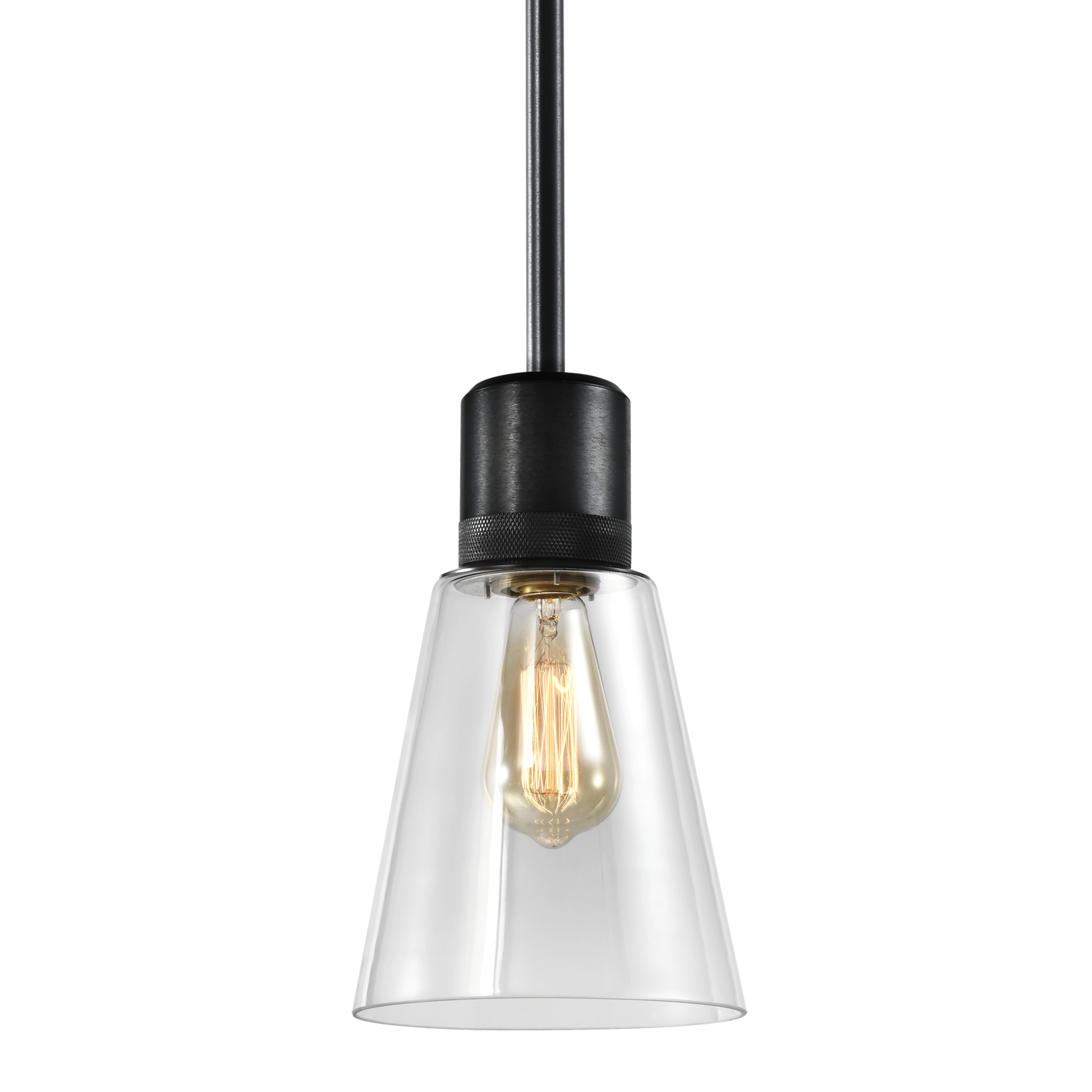 Zigrina Glass Bell Pendant