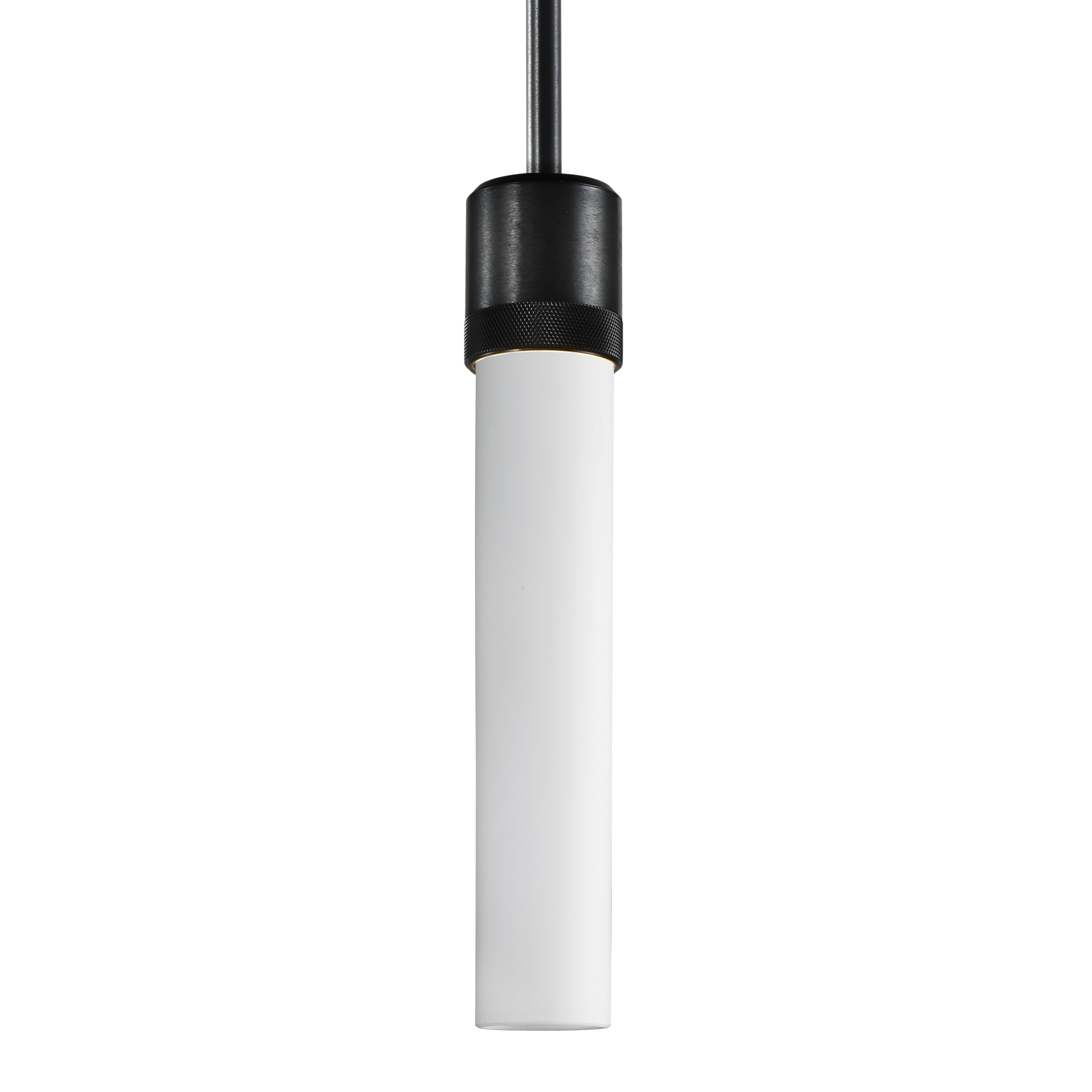 Zigrina 12" White Glass Pendant