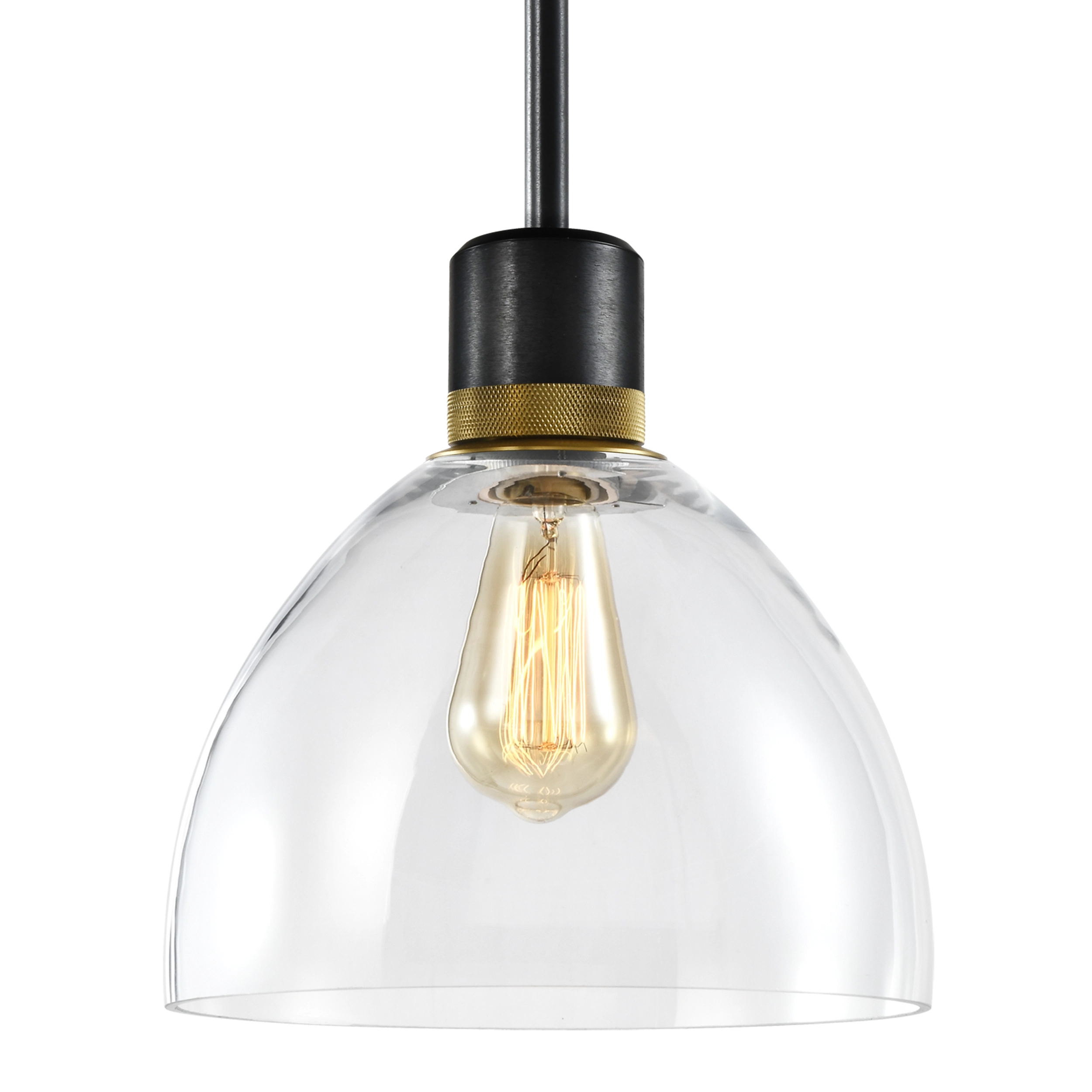 Zigrina Glass Dome Pendant