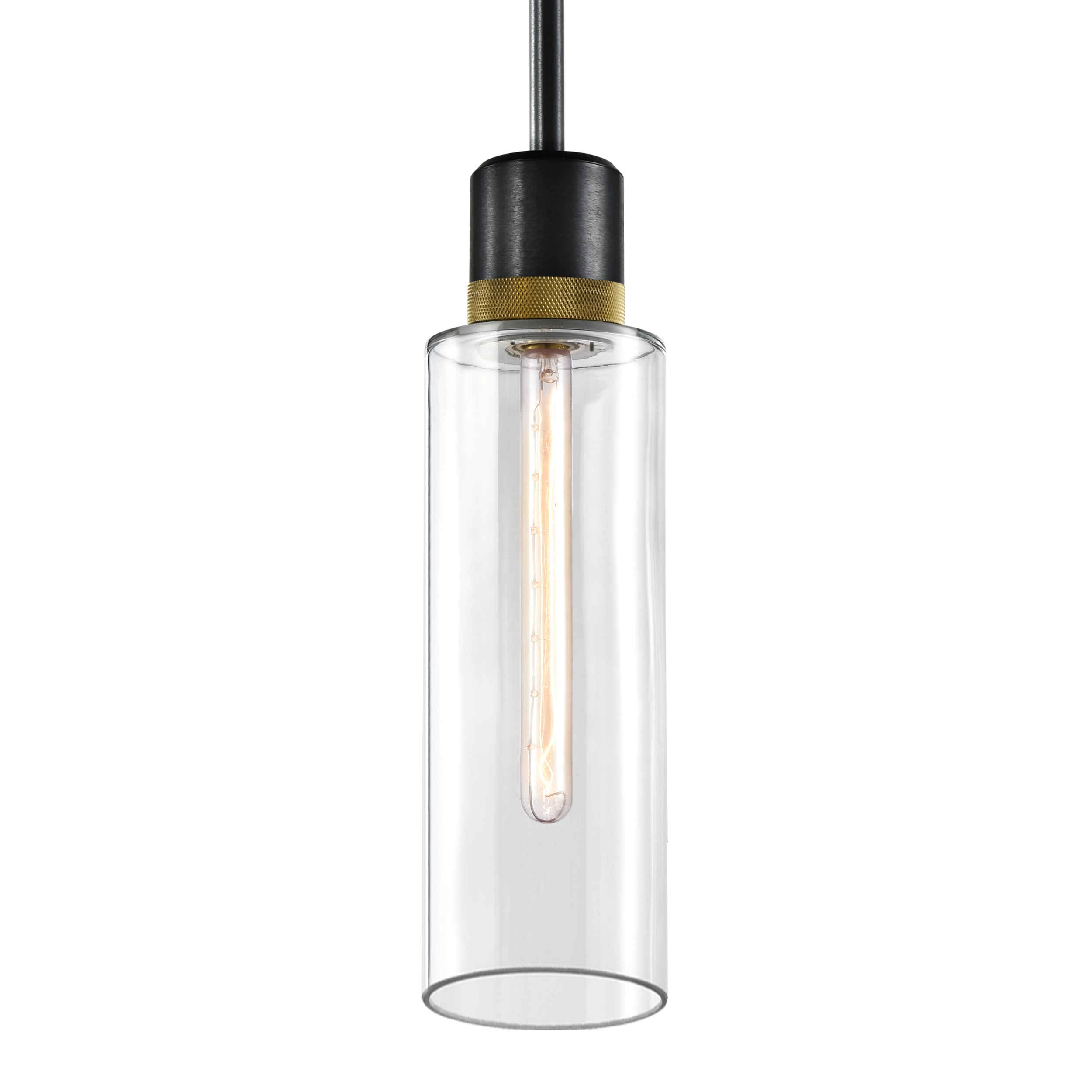 Zigrina 18" Glass Drum Pendant