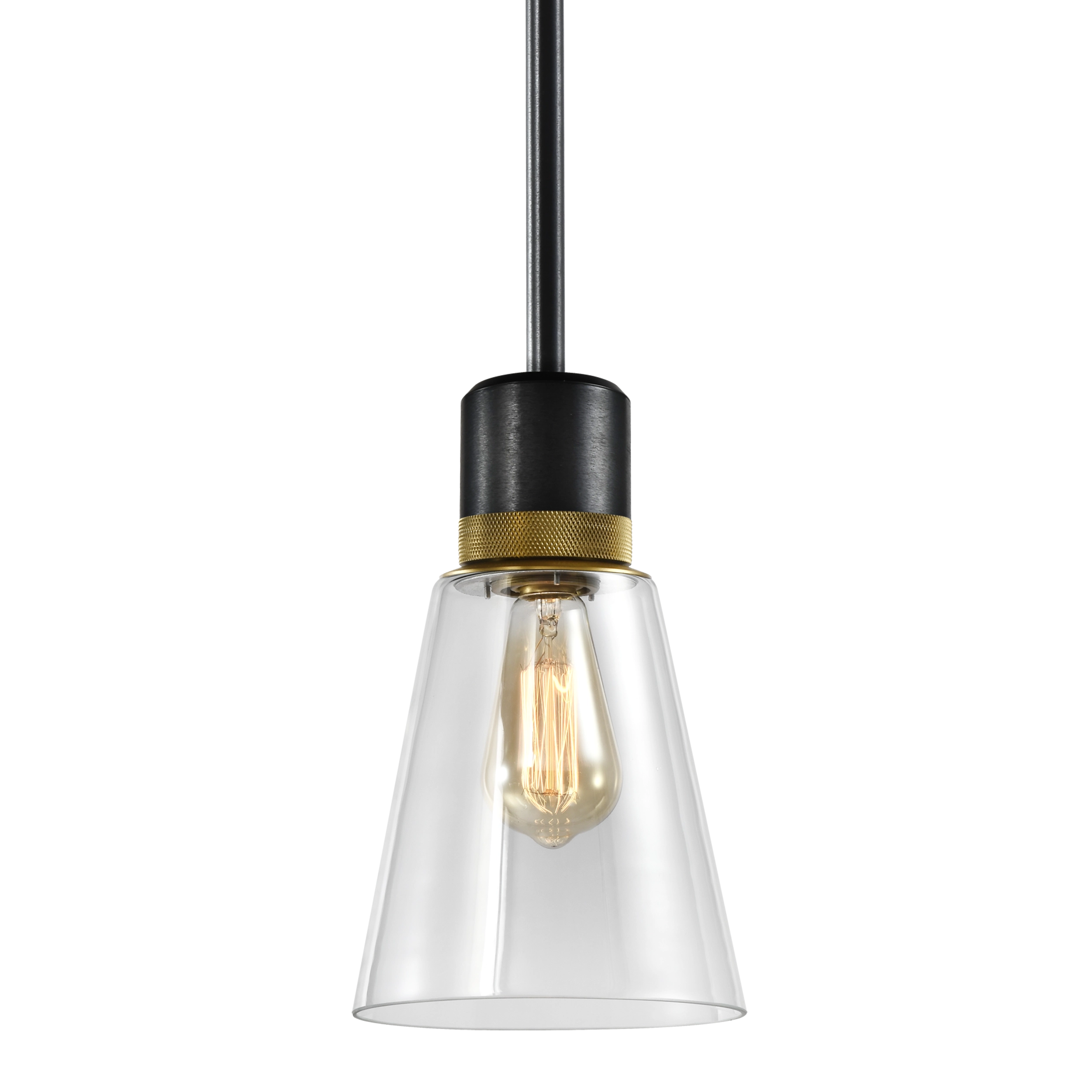 Zigrina Glass Bell Pendant