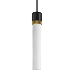 Zigrina 12" White Glass Pendant