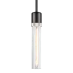 Zigrina 12" Clear Glass Pendant