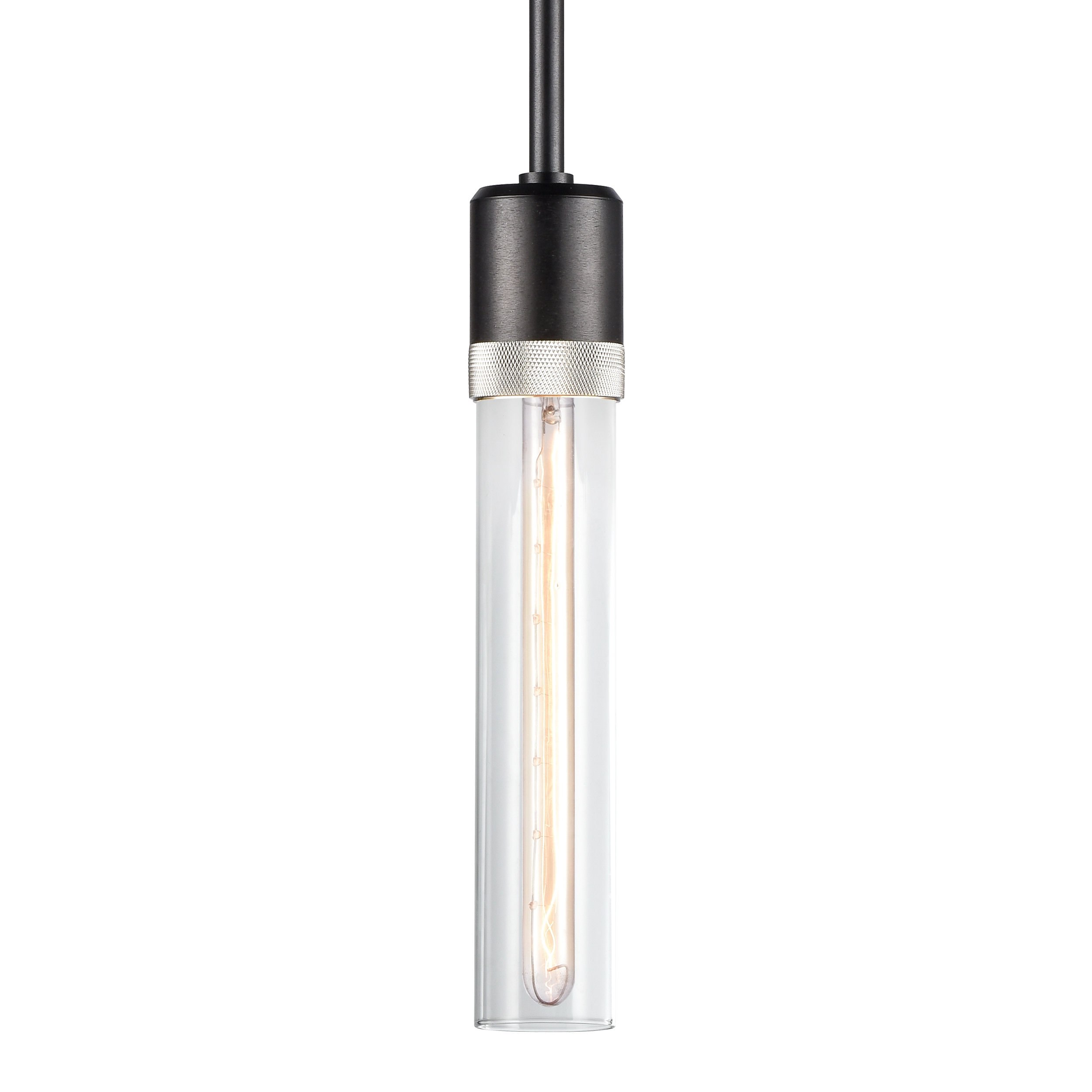 Zigrina 12" Clear Glass Pendant