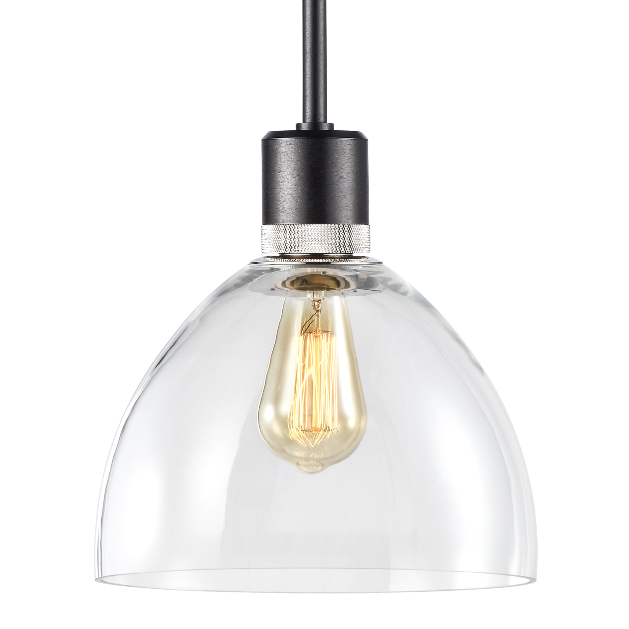 Zigrina Glass Dome Pendant