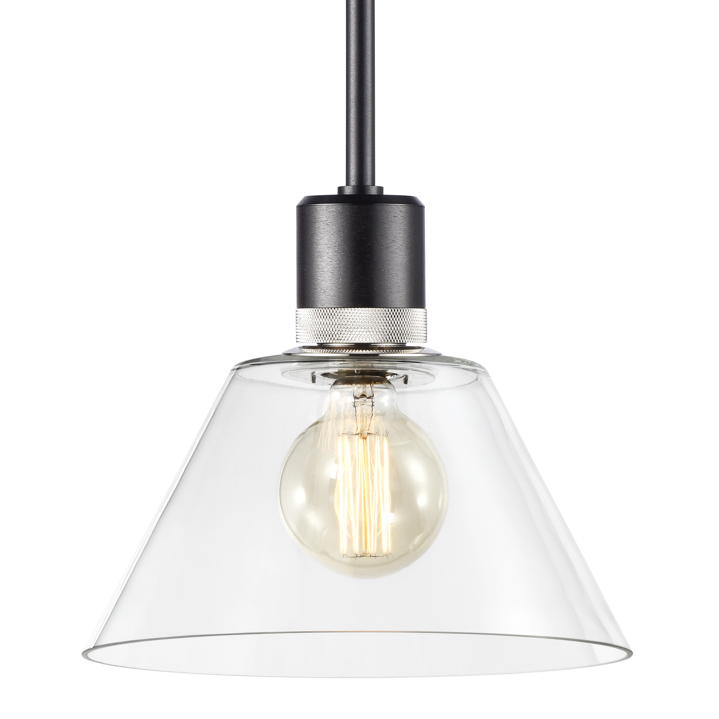 Zigrina Glass Cone Pendant