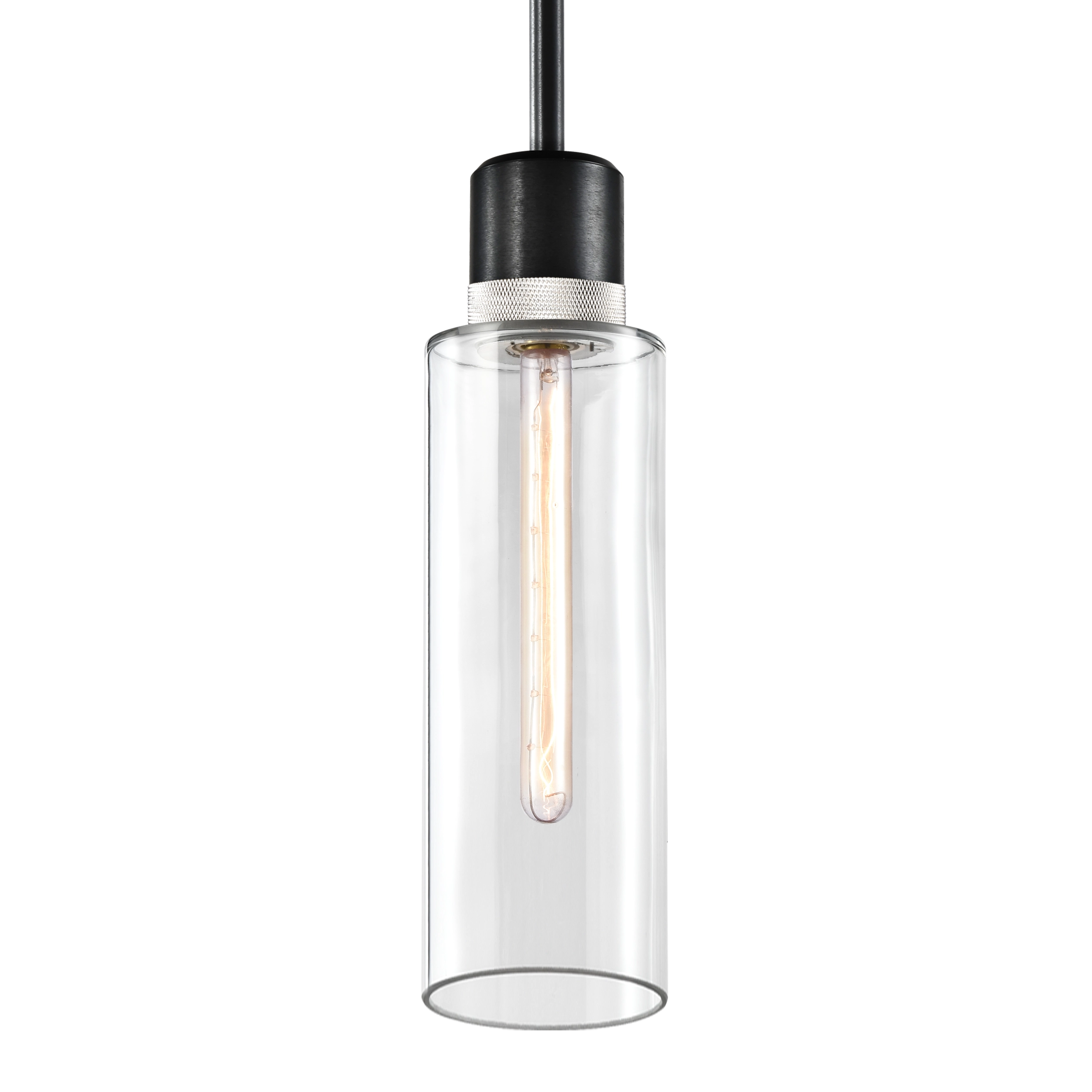 Zigrina 18" Glass Drum Pendant