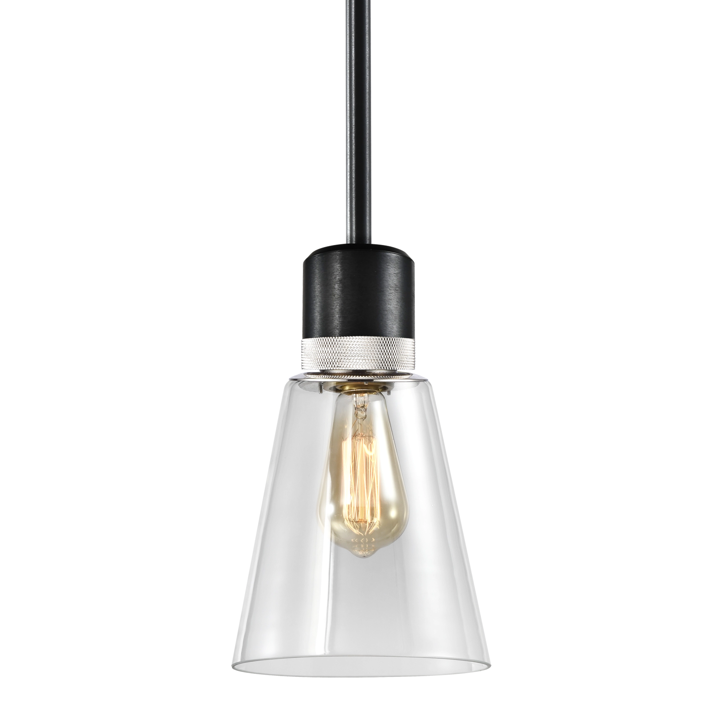 Zigrina Glass Bell Pendant