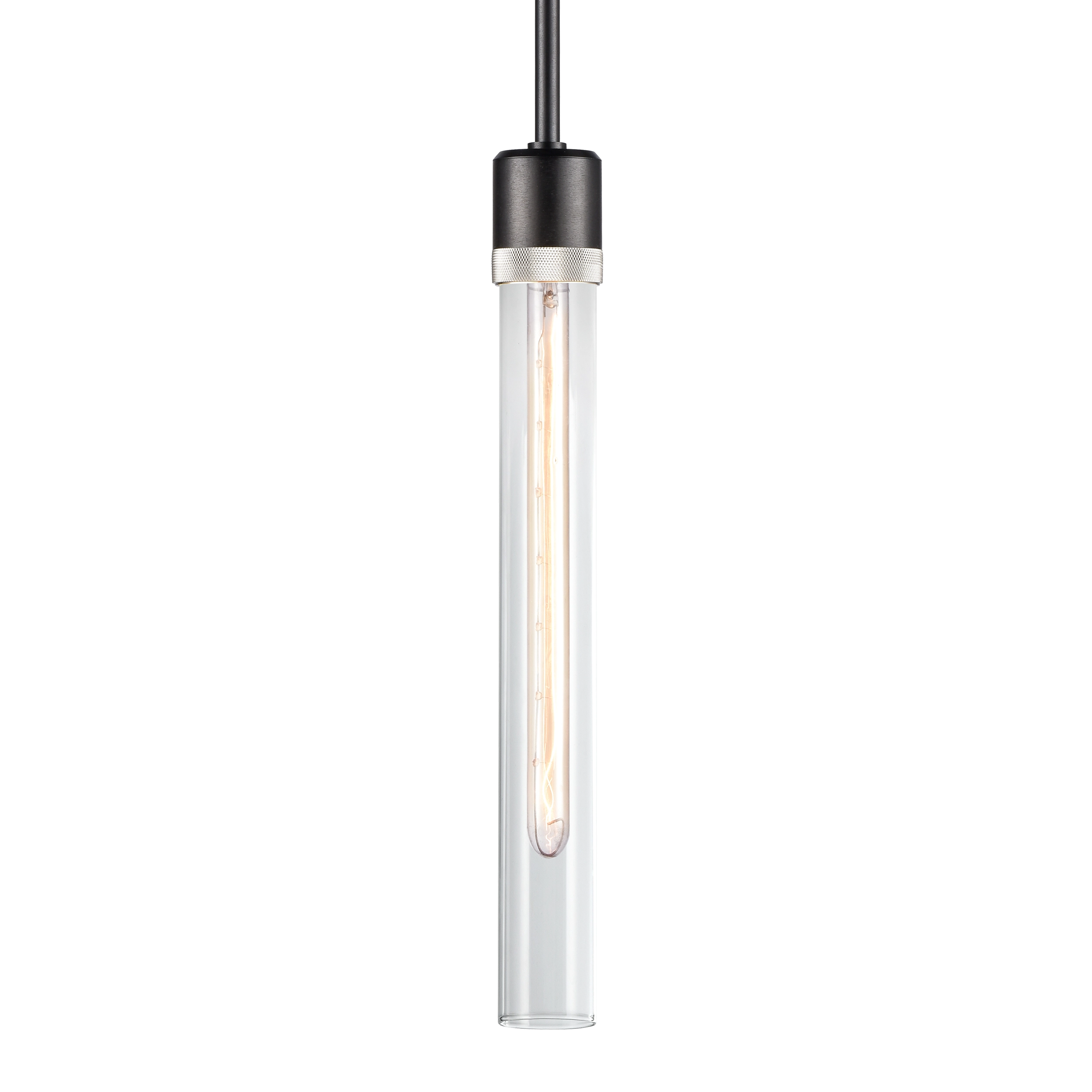 Zigrina 18" Clear Glass Pendant