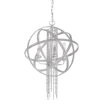 Cascade 18" Orbital Crystal Chandelier