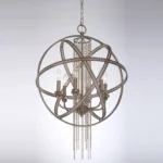 Cascade 22" Orbital Crystal Chandelier