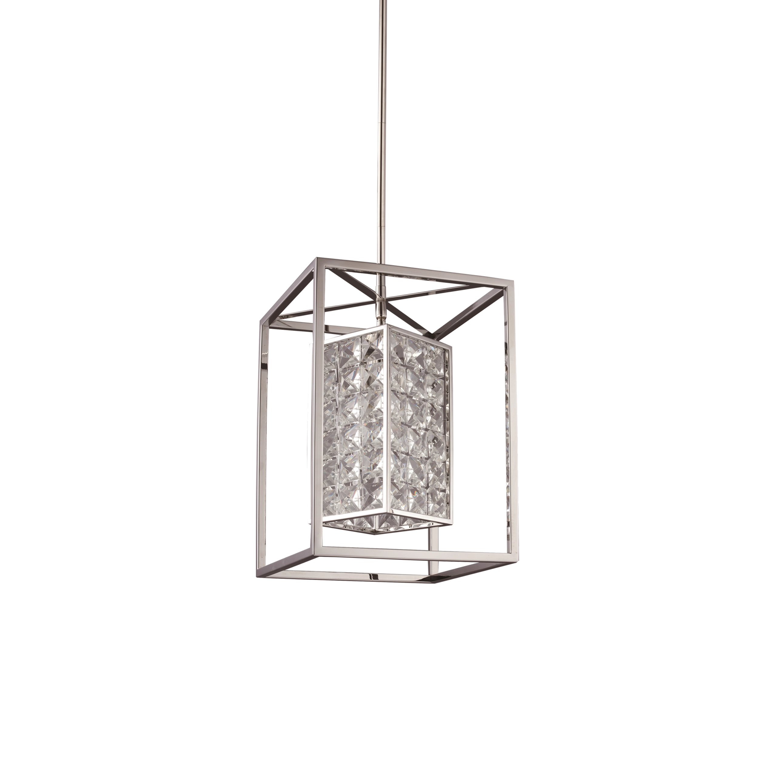 Struttura 10" Geometric Crystal Pendant