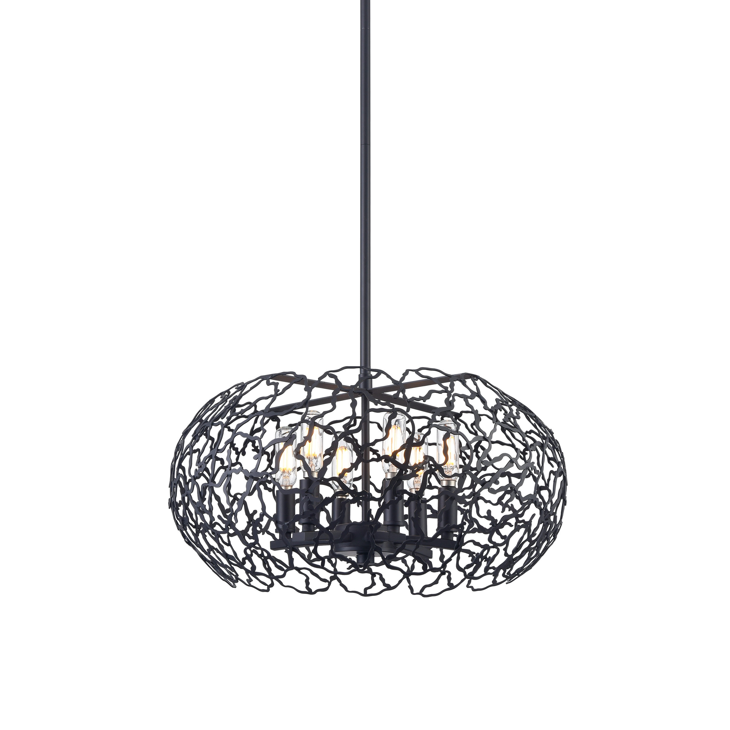 Helios 18" Organic Oval Pendant