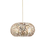 Helios 18" Organic Oval Pendant