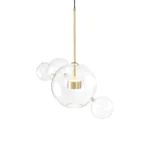 Satellite 22" Glass Globe Pendant