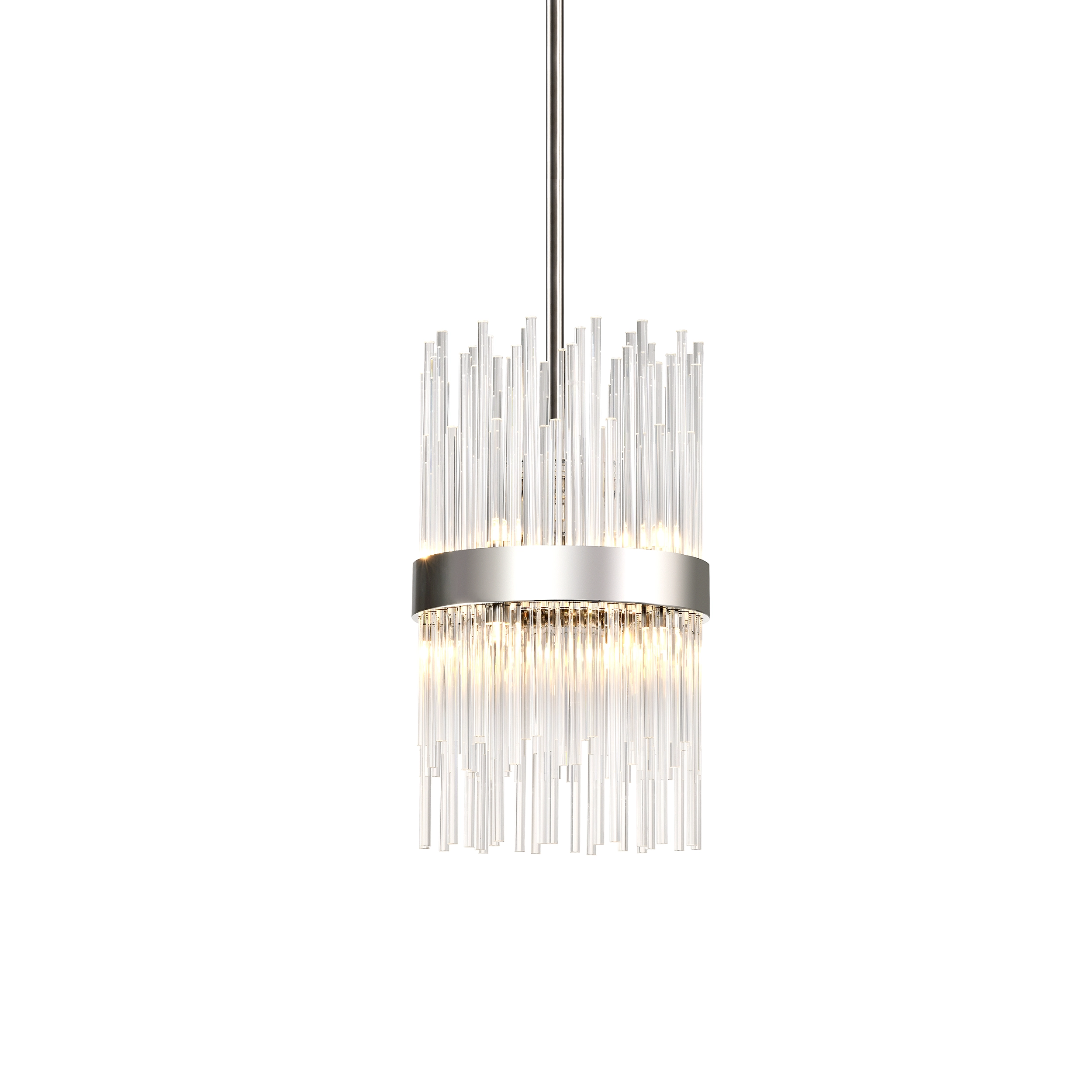 Citadel 10" Glass Drum Mini-Pendant