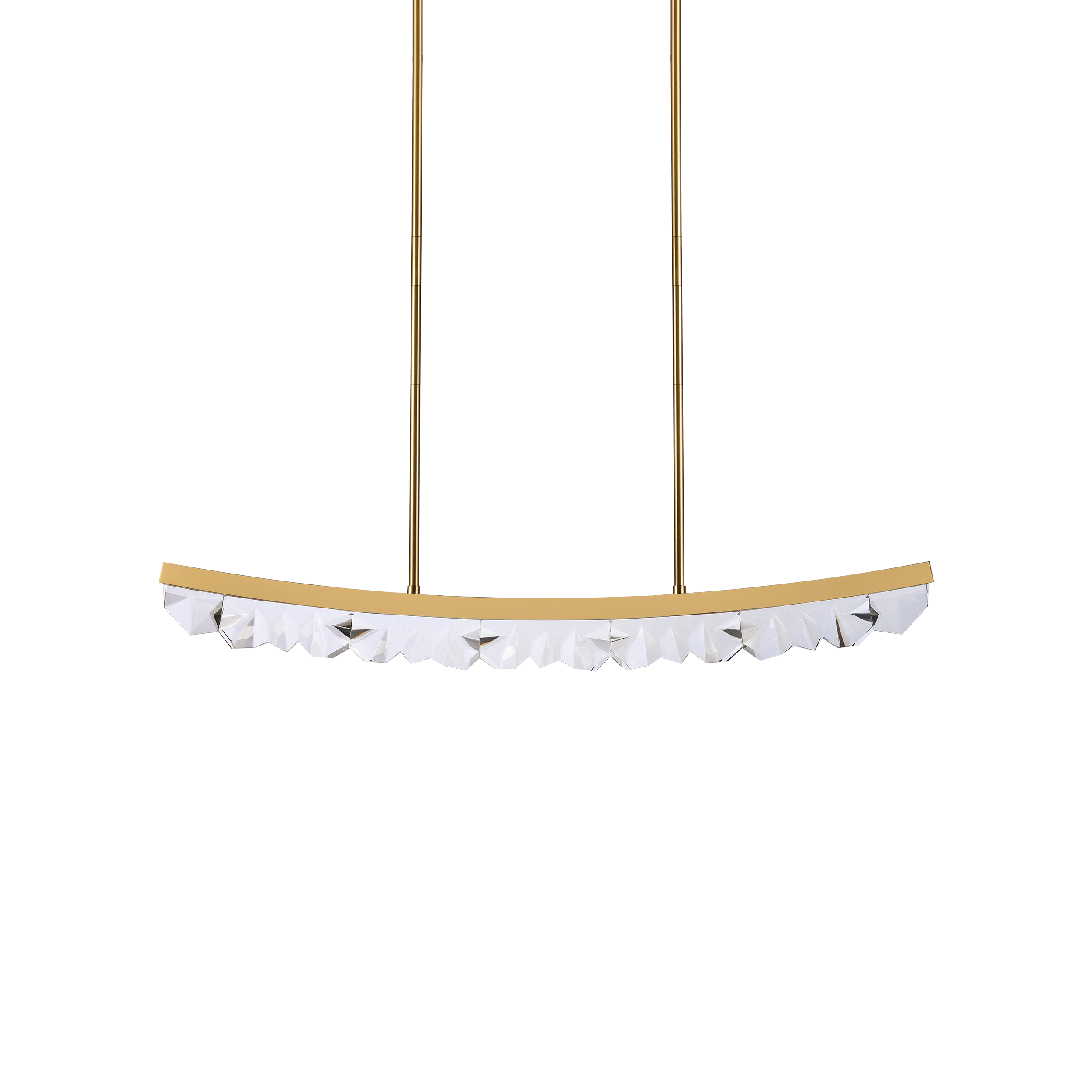 Arcus 48" Curved Crystal Linear