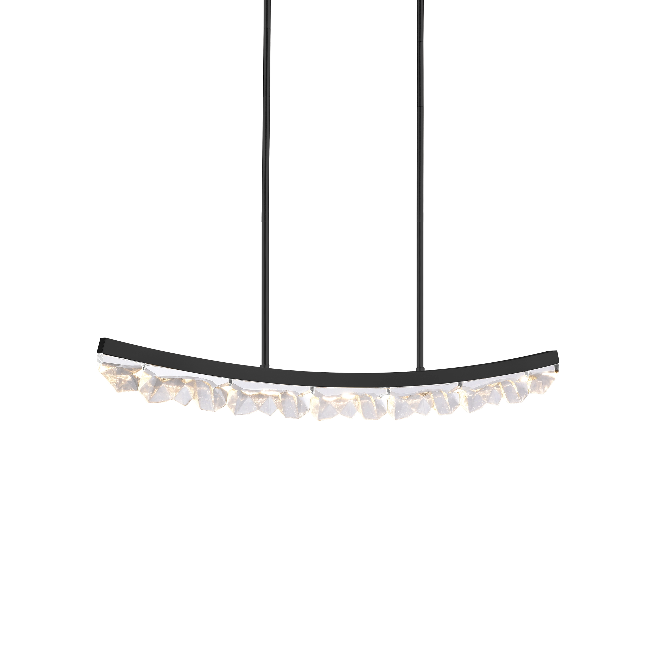 Arcus 48" Curved Crystal Linear