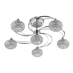 Kent 23" Crystal Semi-Flush