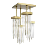 Waterfall 18" Cityscape Semi-Flush
