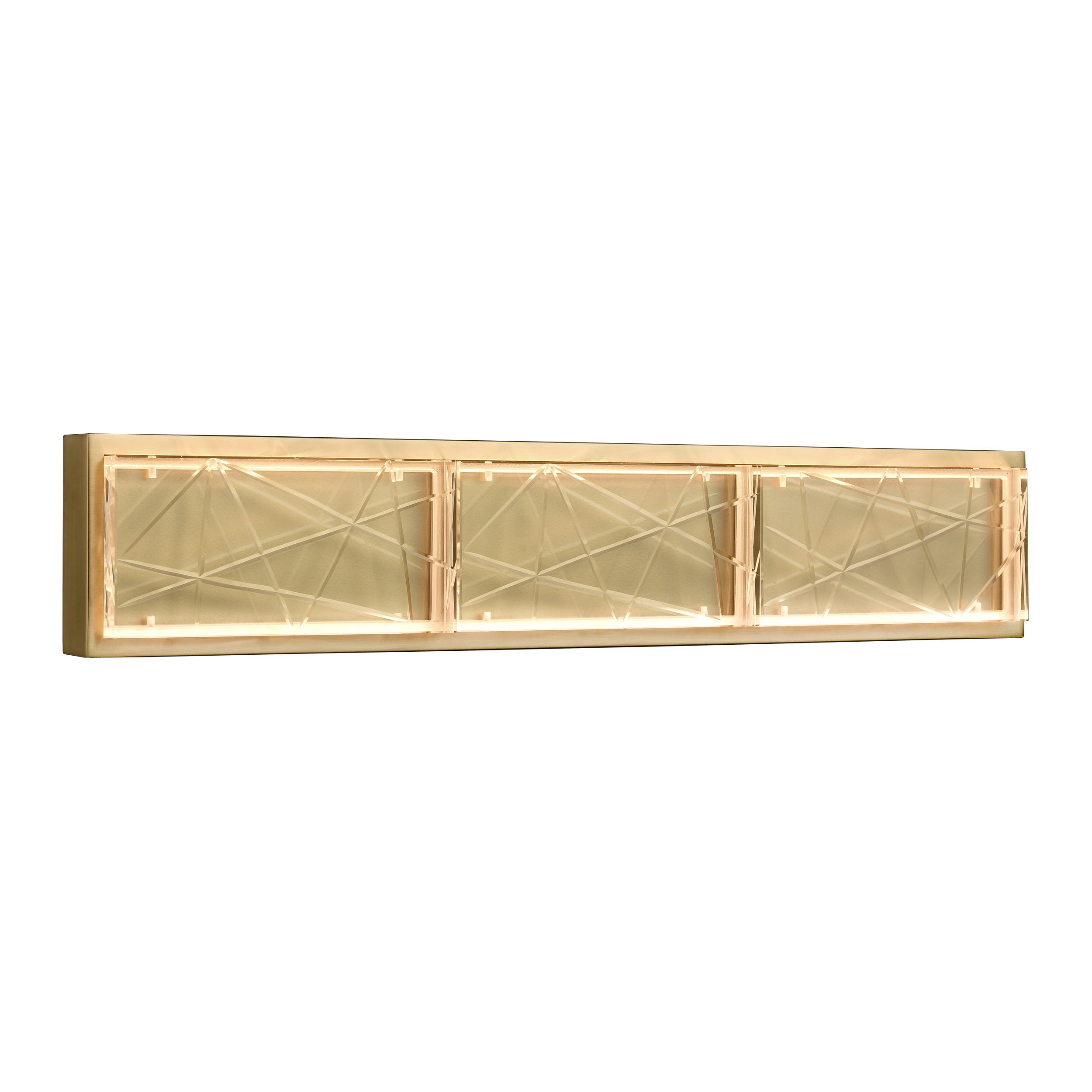 Lucus 27" Crystal Wall Sconce