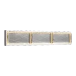 Lucus 27" Crystal Wall Sconce