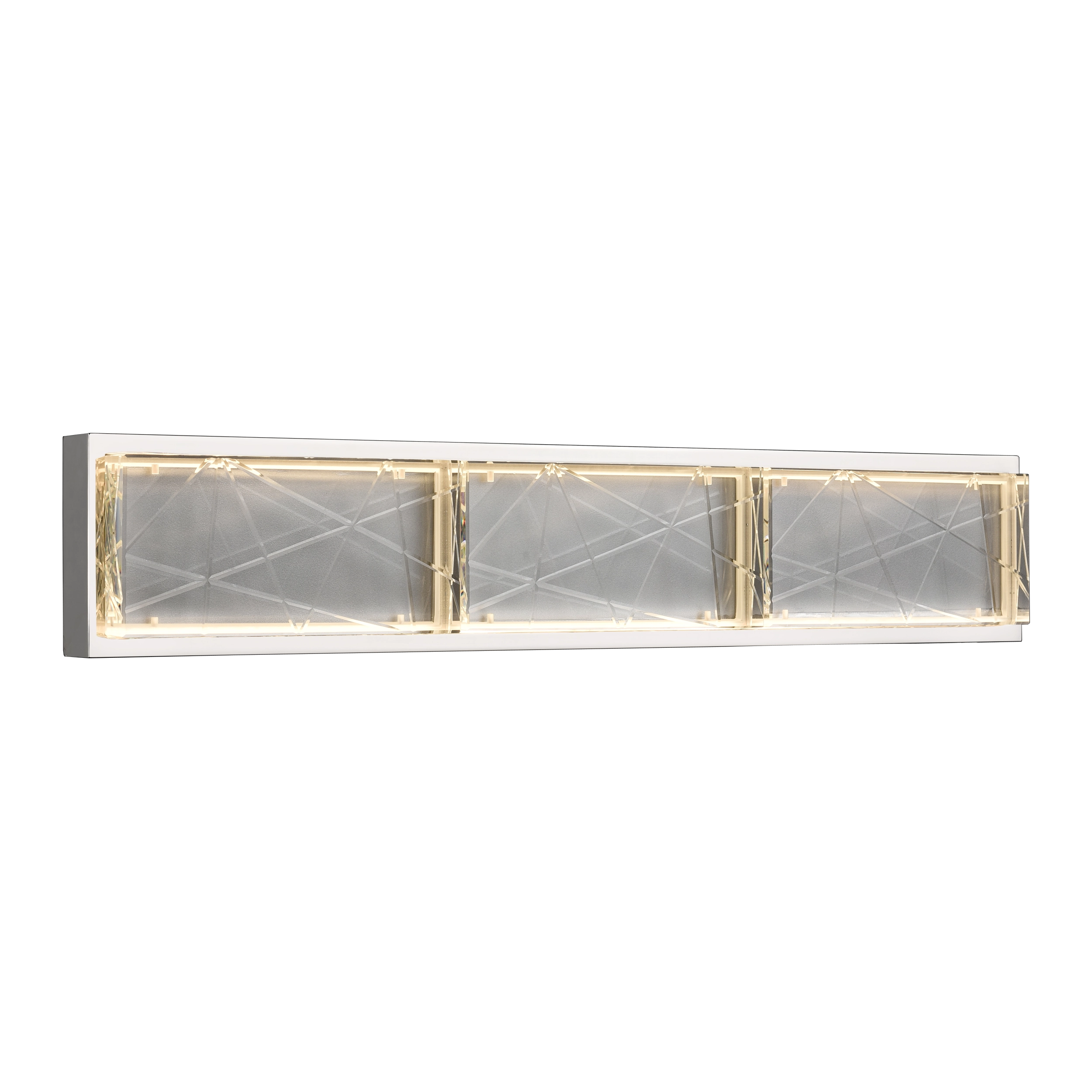 Lucus 27" Crystal Wall Sconce