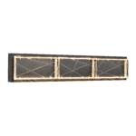 Lucus 27" Crystal Wall Sconce