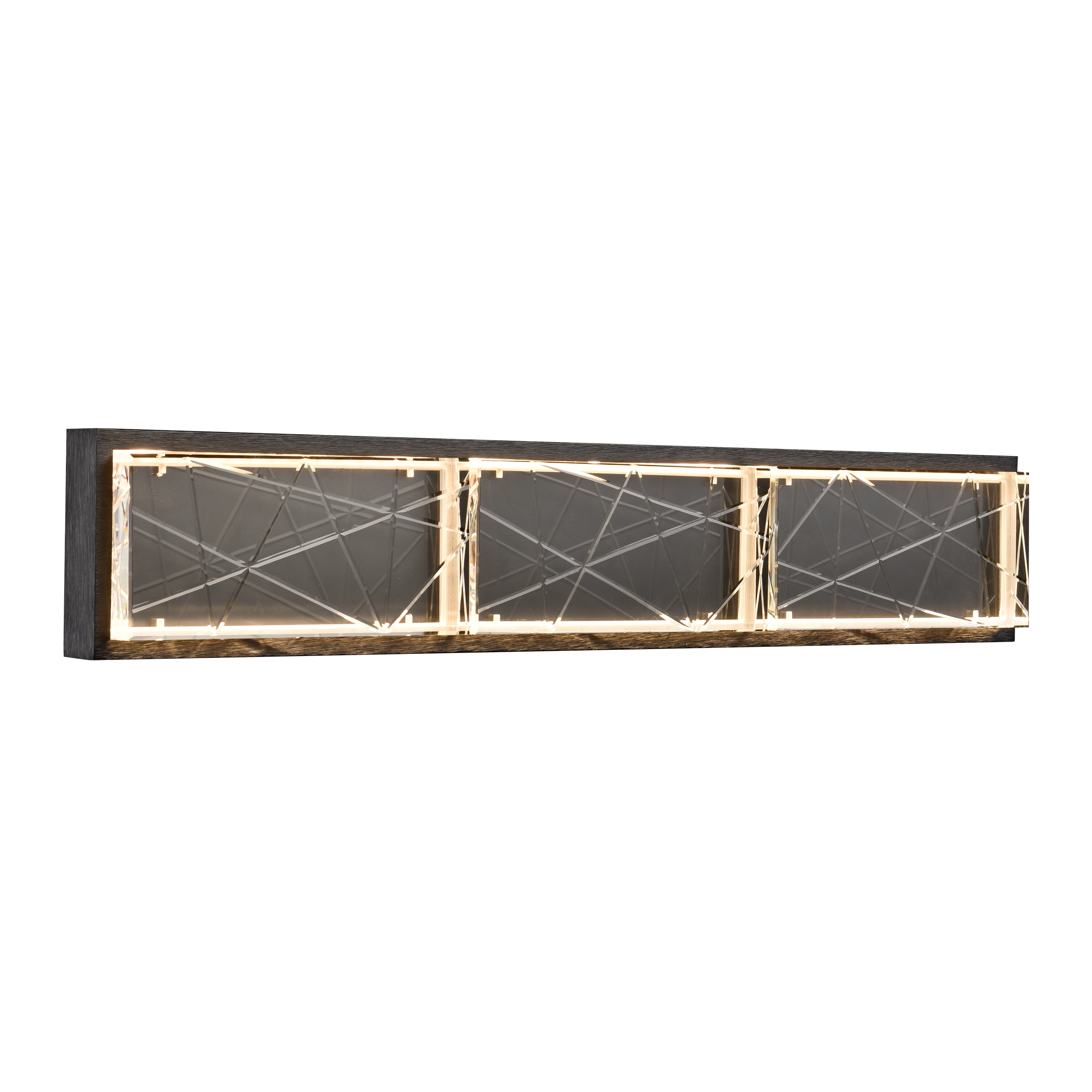 Lucus 27" Crystal Wall Sconce