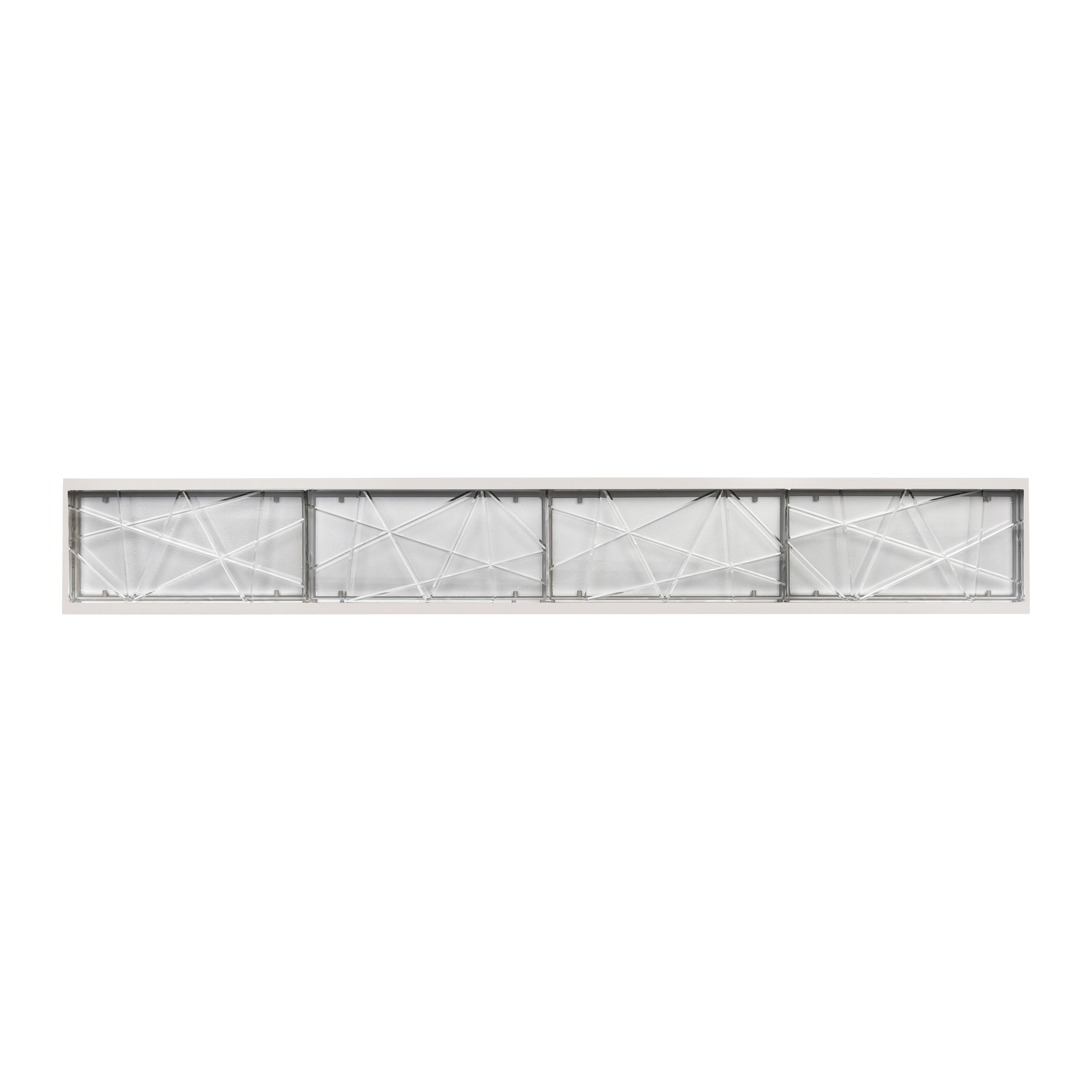 Lucus 36" Crystal Wall Sconce