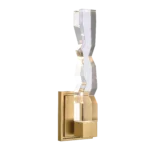 Mamadim 2" Crystal Wall Sconce