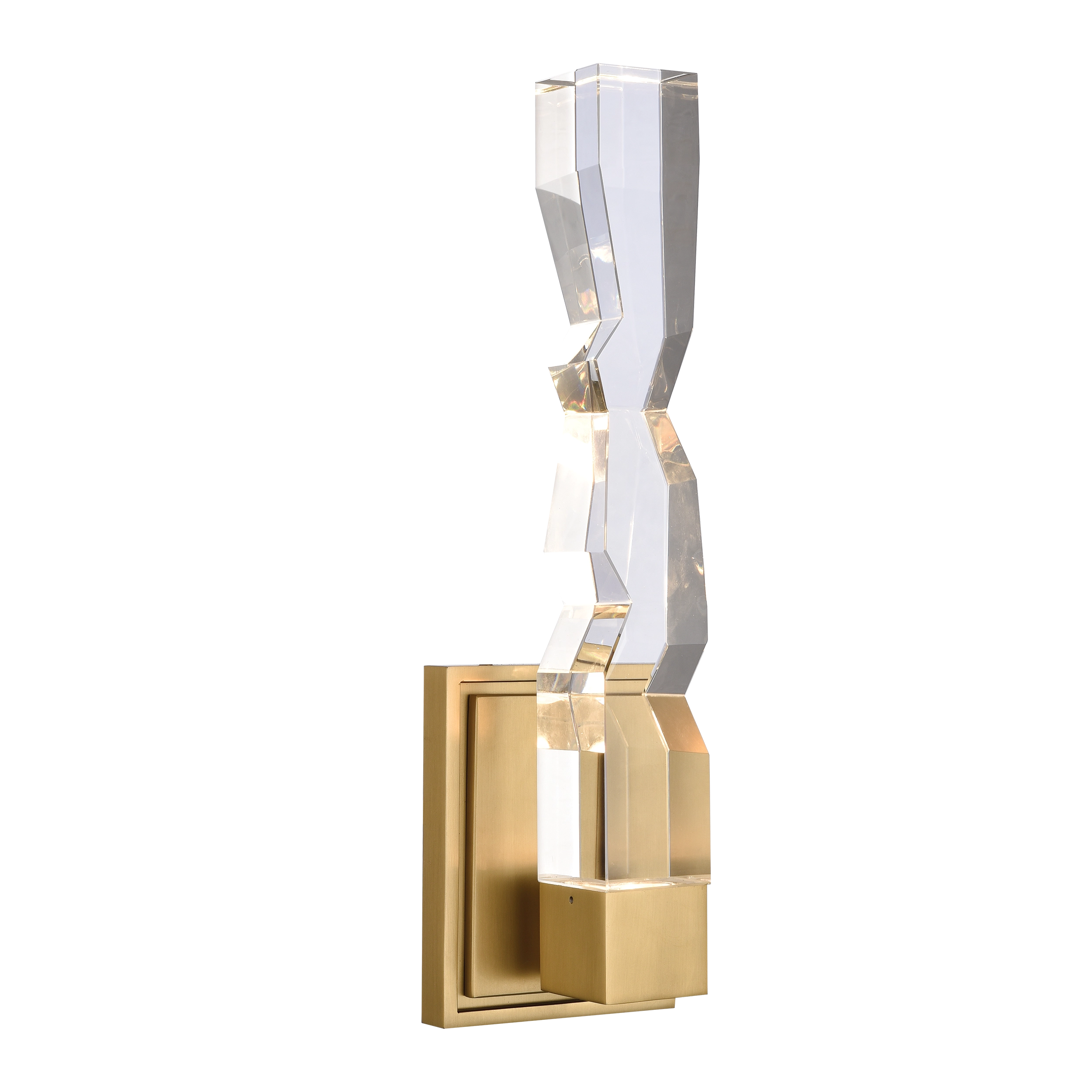 Mamadim 2" Crystal Wall Sconce