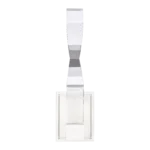 Mamadim 2" Crystal Wall Sconce