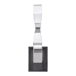 Mamadim 2" Crystal Wall Sconce
