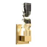 Mamadim 3" Crystal Wall Sconce