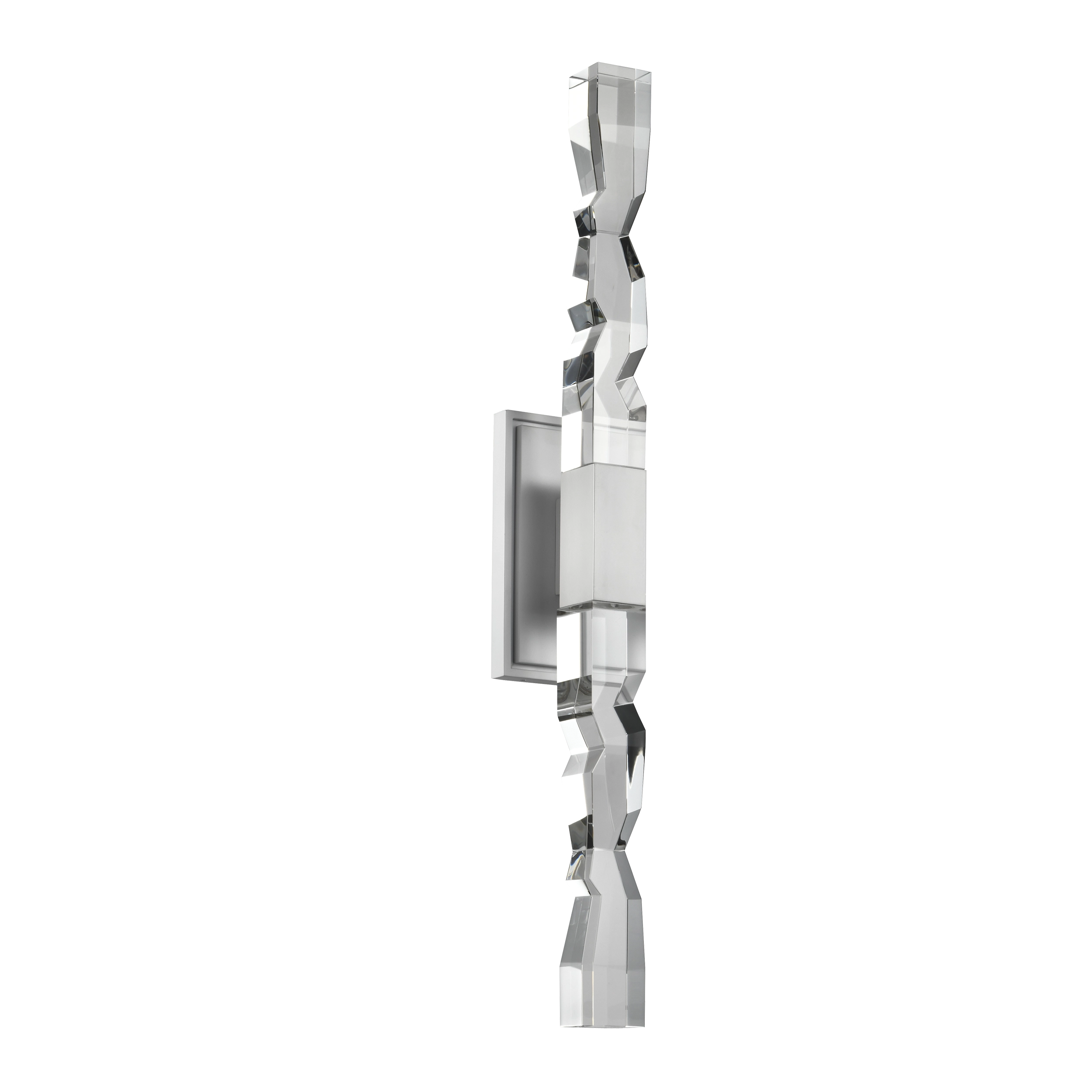 Mamadim 2" Crystal Duo Wall Sconce