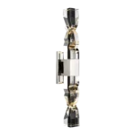 Mamadim 3" Crystal Duo Wall Sconce