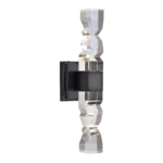 Mamadim 3" Crystal Duo Wall Sconce