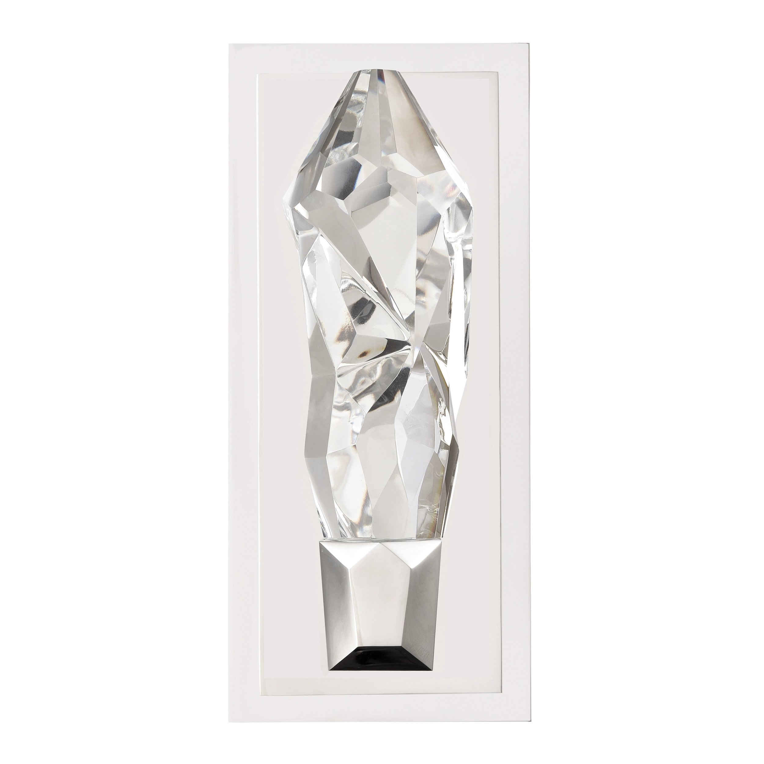 Angelus Vertical Crystal Wall Sconce