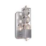Imbrium 10" Crystal Globe Wall Sconce