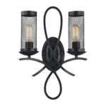 Kenosha 2-Light Rustic Wall Sconce