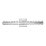 Gemini 24" Crystal Wall Sconce