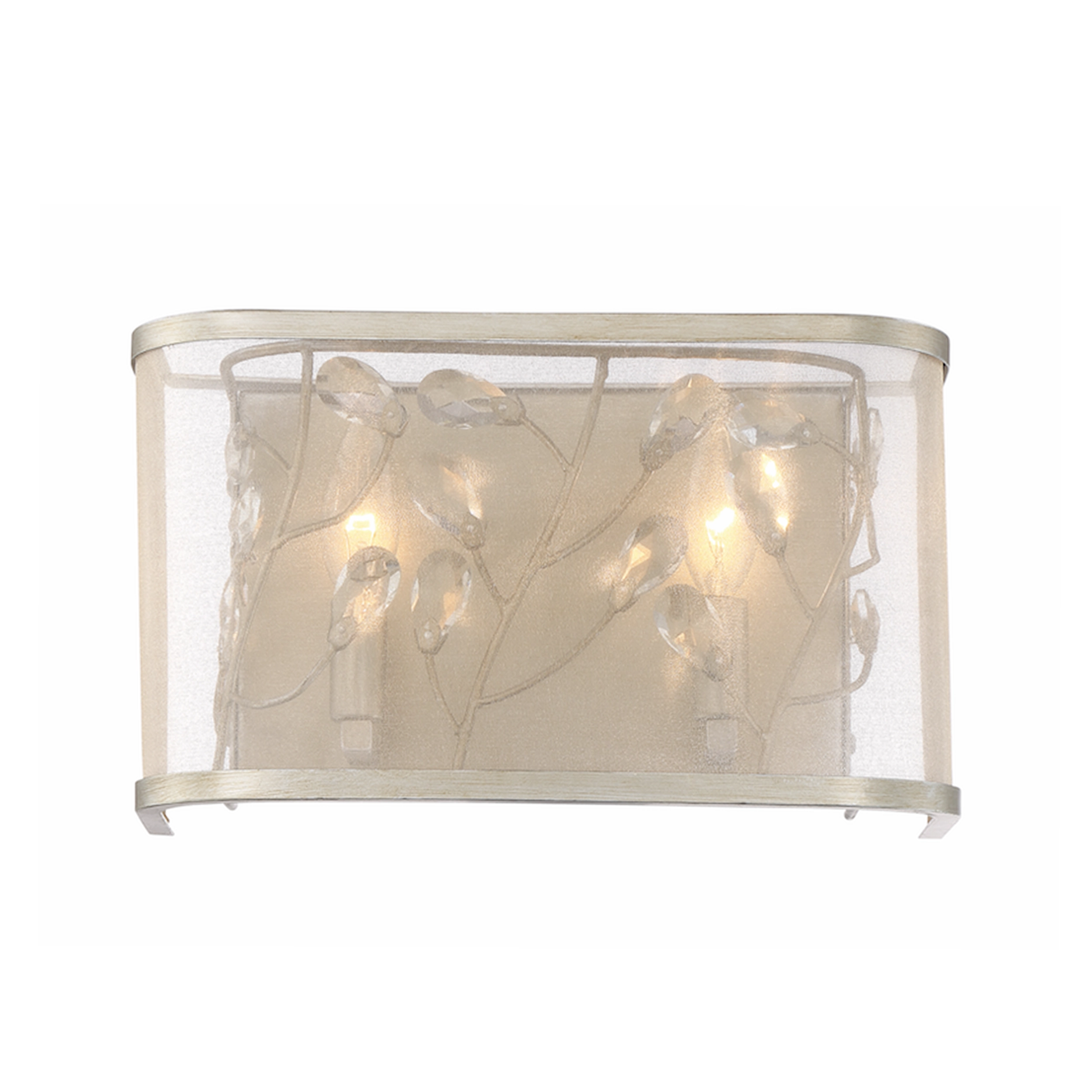 Vine Organic Crystal Wall Sconce