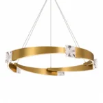 Arcus 48" Segmental Crystal Chandelier