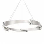 Arcus 48" Segmental Crystal Chandelier