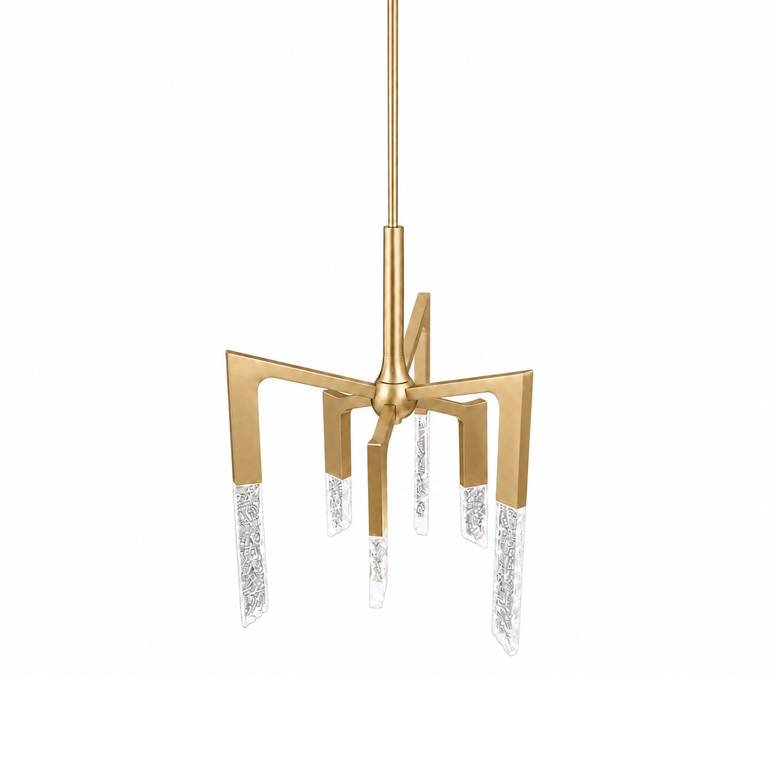 Valenza Reversable 24" Water Glass Chandelier