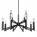 Valenza Reversable 42" Water Glass Chandelier