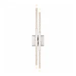 Valenza 34" Left Side Water Glass Duo Wall Sconce