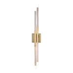 Valenza 34" Right Side Water Glass Duo Wall Sconce