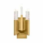Valenza 16" Water Glass 3-Light Wall Sconce